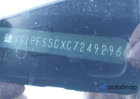 2012 Chevrolet Cruze 1Lt z USA, uszkodzony, nr VIN 1G1PF5SCXC7249296